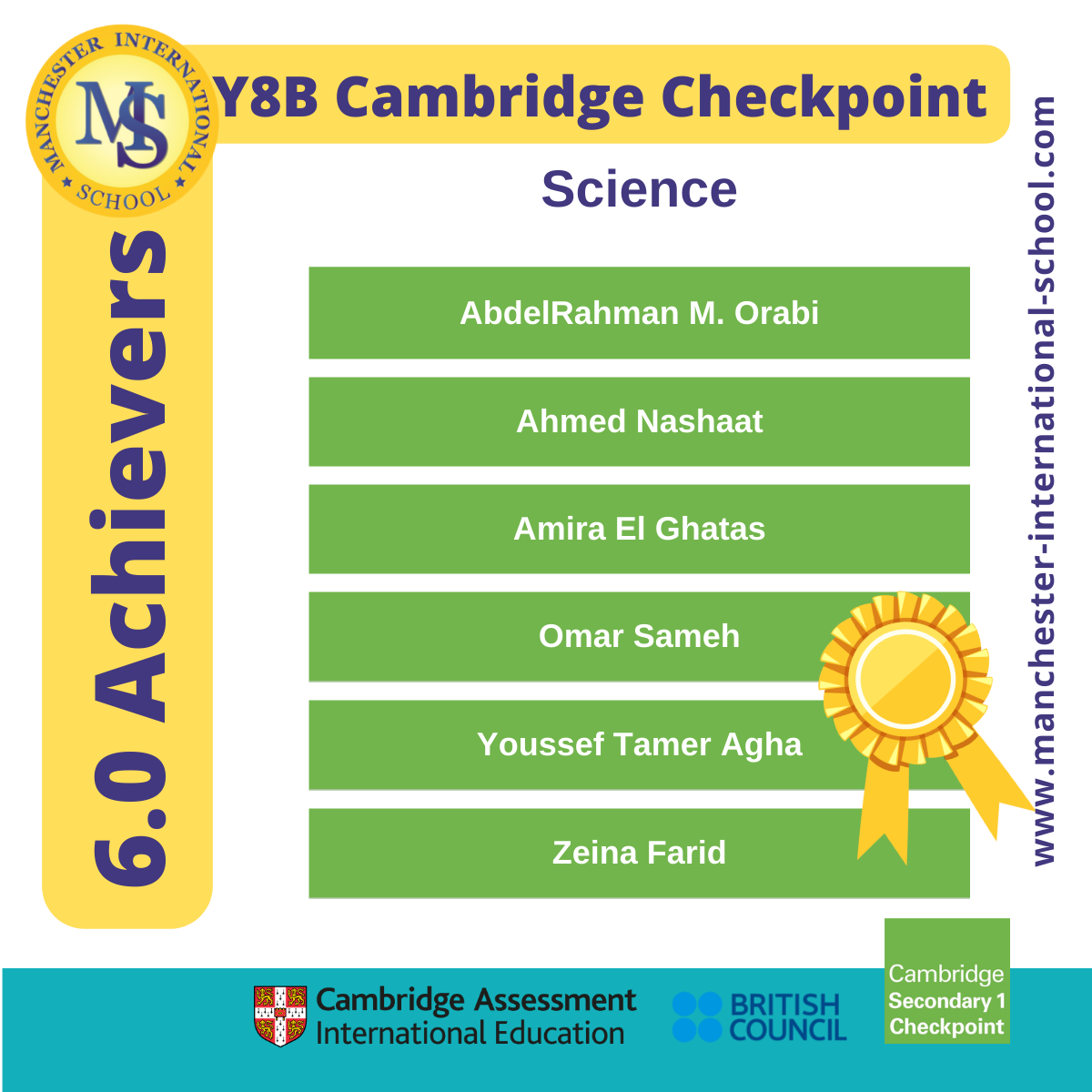 6.0 Achievers : Cambridge Checkpoints