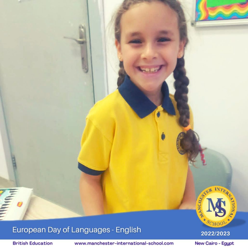 European Day of Languages – English
