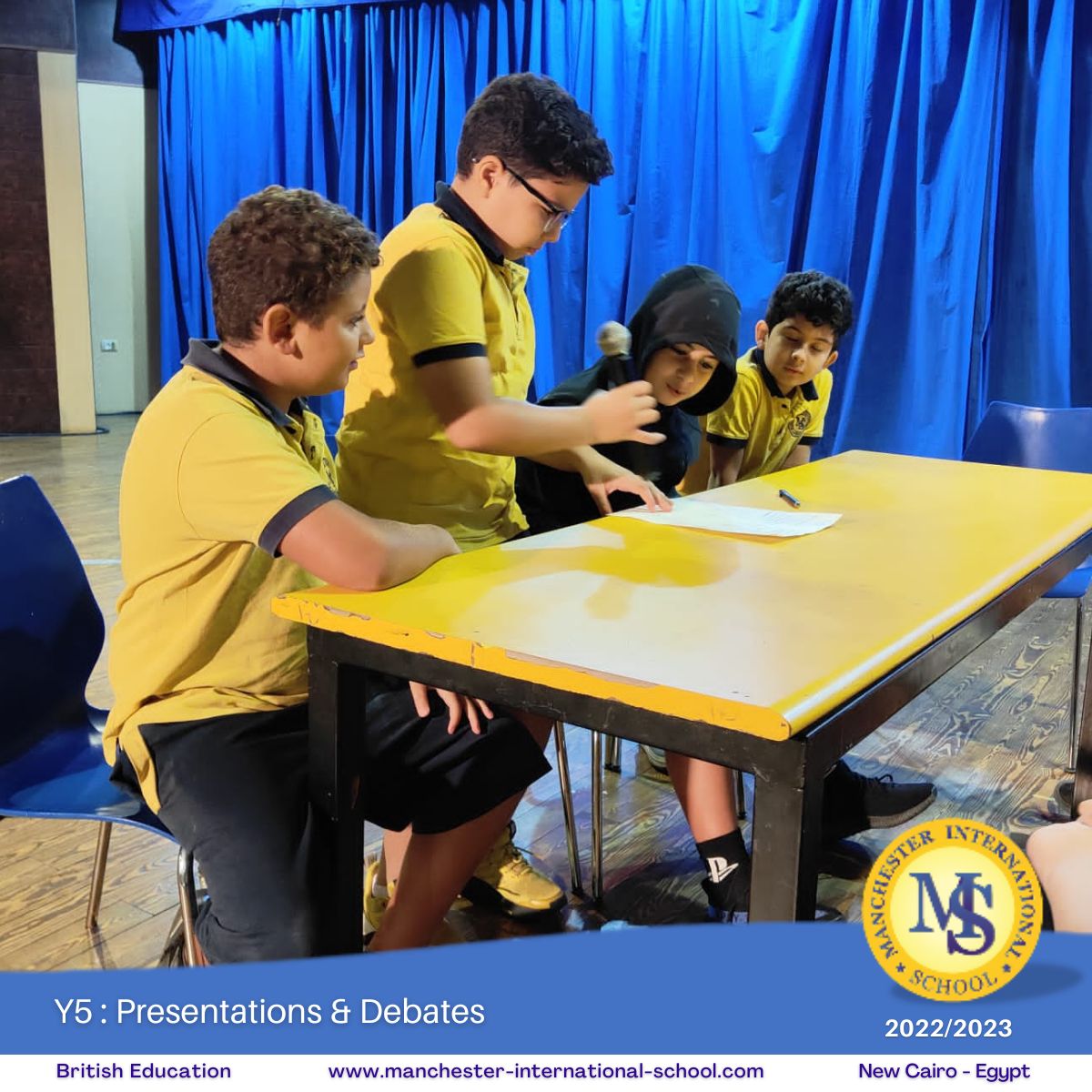Y5 : Presentations & Debates