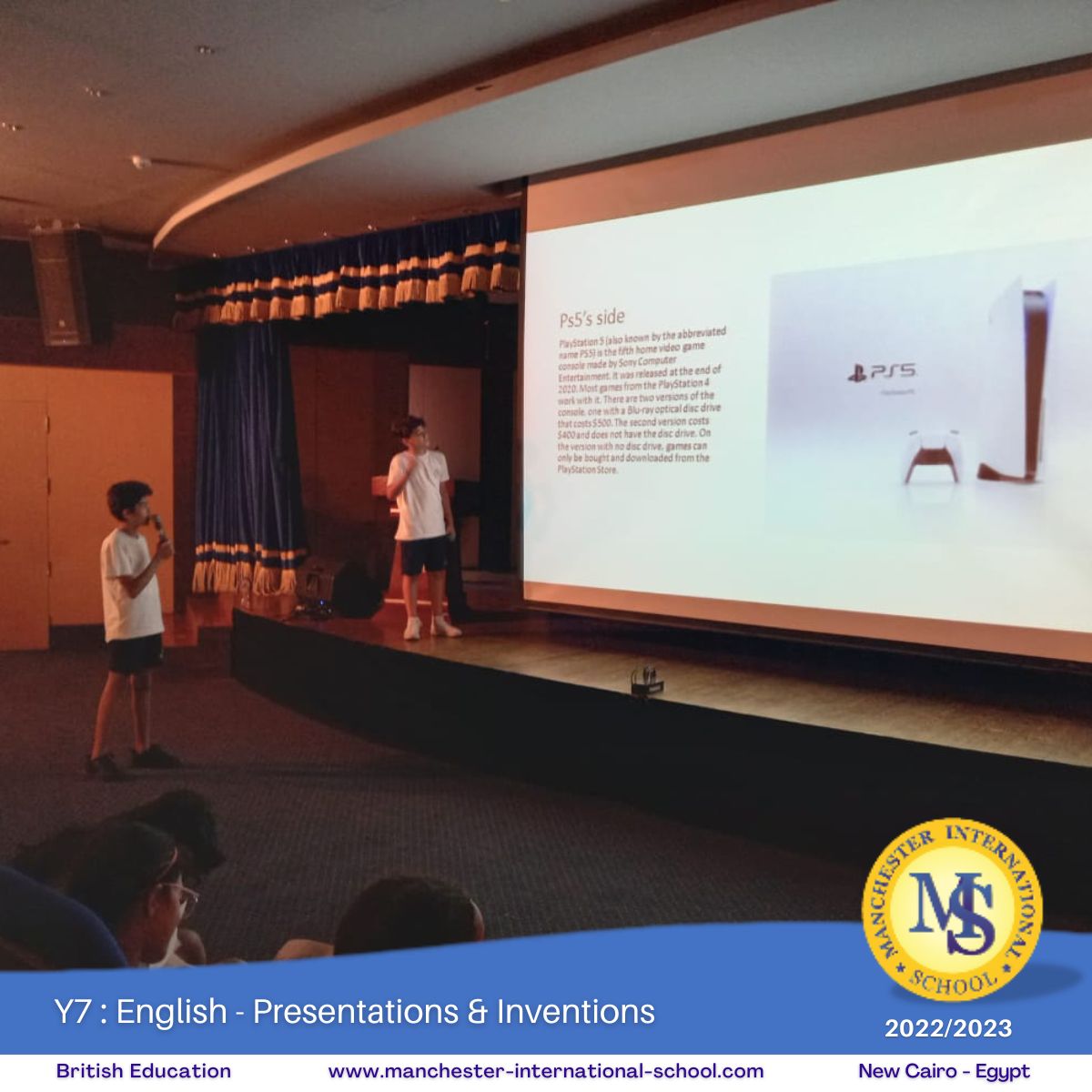 Y7 : English – Presentations & Inventions